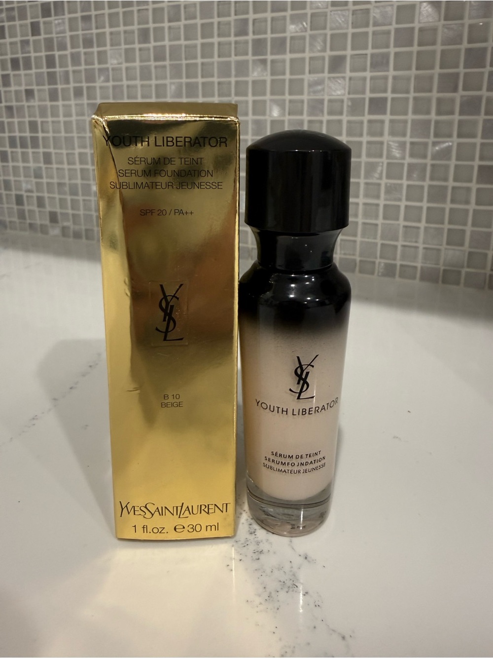 NEW Yves Saint Laurent Youth Liberator Sunscreen Serum Foundation SPF20(1fl30ml)